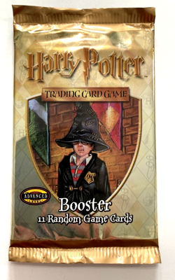 * Harry Potter * Card Game Base Set Booster Pack New Sealed 2001 WOTC - Image 1
