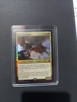 Magic: The Gathering 2017 Commander Ur-Dragon Foil Card #48 - Image 1