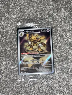 Alakazam Mega Evolution Pokemon Center ETB Promo Card + sealed w/ regular promo - Image 1