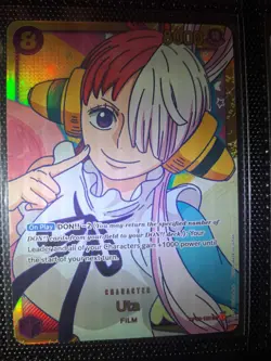 One Piece Card Game TCG Paramount War OP02-120 Uta Secret Rare NM - Image 1