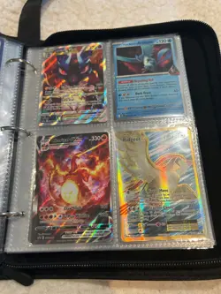 Pokemon Binder with many modern and old cards rare Binder Collection Lot - Image 1