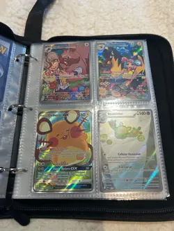 Pokemon Binder with many modern and old cards rare Binder Collection Lot - Image 5