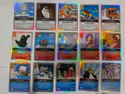 Topps Club Penguin Card Jitsu Collector's Tin + 15 Holos and 70 Base Card Lot - Image 4