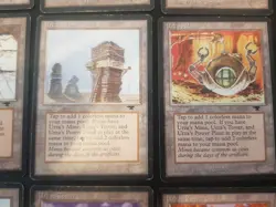 Antiquities Urza Tron Lander, Power Plant Mine Tower Set, Alte Magic Mtg Karten - Image 4