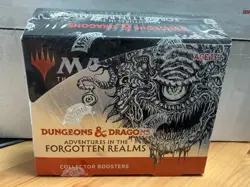 Magic The Gathering Dungeons and Dragons Forgotten Realms Collector Booster Box - Image 1