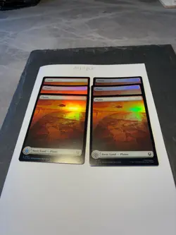 Magic the Gathering MTG Plains Full Art x6 Land FOIL Cards NM/M Avatar - Image 1