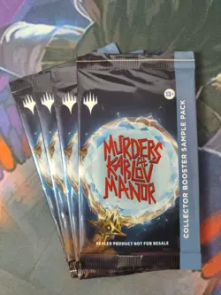 Collector Booster Sample Pack SEALED x 4 | 7% Off 2+ | Karlov Manor | NM | MTG - Image 1