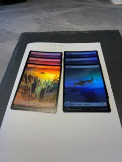 Magic the Gathering MTG Assorted Full Art x6 Land FOIL Cards NM/M Avatar 3 of 3 - Image 1