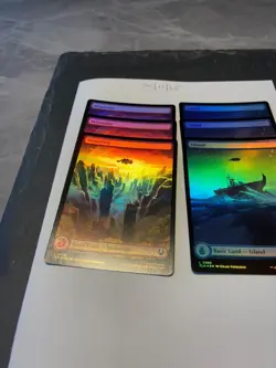 Magic the Gathering MTG Assorted Full Art x6 Land FOIL Cards NM/M Avatar 3 of 3 - Image 2