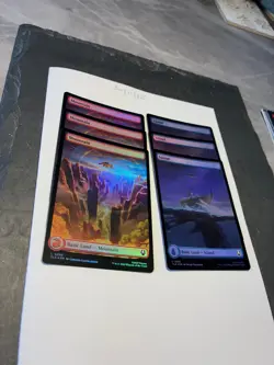 Magic the Gathering MTG Assorted Full Art x6 Land FOIL Cards NM/M Avatar 3 of 3 - Image 4