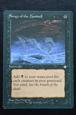 Magic The Gathering MTG SONGS OF THE DAMNED Ice Age MP Moderately Played - Image 1