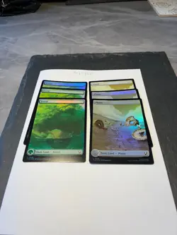 Magic the Gathering MTG Assorted Full Art x6 Land FOIL Cards NM/M Avatar 2 of 3 - Image 1