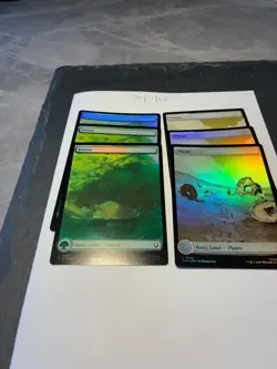 Magic the Gathering MTG Assorted Full Art x6 Land FOIL Cards NM/M Avatar 2 of 3 - Image 2