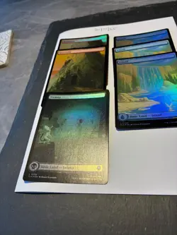 Magic the Gathering MTG Assorted Full Art x6 Land FOIL Cards NM/M Avatar 1 of 3 - Image 2