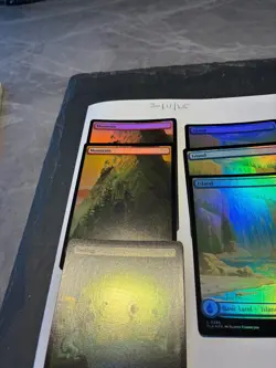 Magic the Gathering MTG Assorted Full Art x6 Land FOIL Cards NM/M Avatar 1 of 3 - Image 3