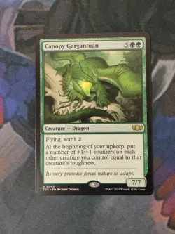 Canopy Gargantuan | 7% Off 2+ | Dragonstorm | NM | MTG - Image 1