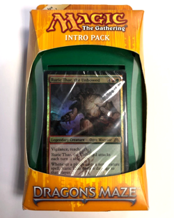Sealed Dragon's Maze GRUUL SIEGE Intro Pack RG Deck with 2 Boosters 2013 Ruric - Image 1