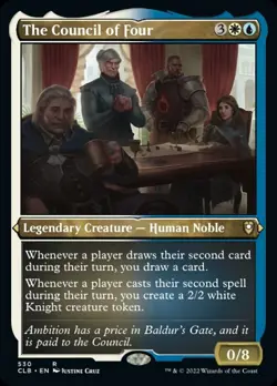 The Council of Four (Foil Etched) [Commander Legends: Battle for Baldur's Gate] - Image 1
