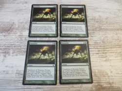 4x Moonmist - Innistrad - NM/EX - English - OOP MTG Transform Werewolves - Image 1