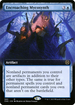 Encroaching Mycosynth (Extended Art) [Phyrexia: All Will Be One] - Image 1