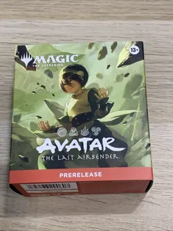 MTG Avatar: The Last Airbender - Prerelease Kit (Toph - Green) New Sealed - Image 1