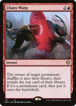 Chaos Warp [Starter Commander Decks] - Image 1