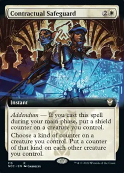 Contractual Safeguard (Extended Art) [Streets of New Capenna Commander] - Image 1