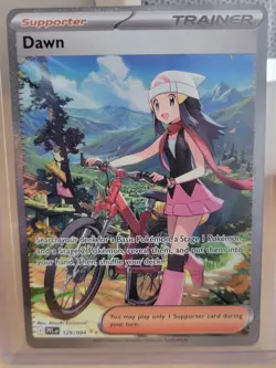 Brand New 2025 Pokemon TCG Phantasmal Flames SIR card of Dawn, #129/094 - Image 1