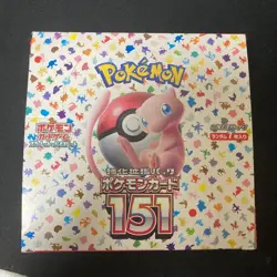 Pokemon Card 151 Scarlet & Violet sv2a Booster Box Japanese,No Shurink,Unopened - Image 1