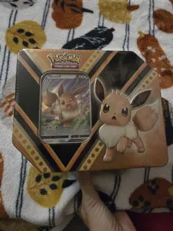 Pokemon TCG-Pikachu V, Eevee V & Eternatus V Tin Set-V Powers-New & Sealed - Image 4