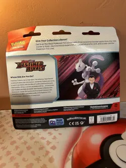Pokemon Tcg Scarlet & Violet Destined Rivals 3 Pack Blister Kangaskhan - Image 2