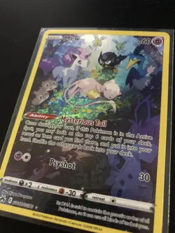 Pokemon TCG Mew GG10/GG70 Crown Zenith Galarian Gallery - Image 2