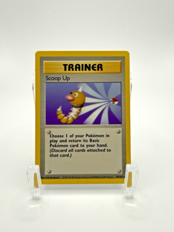 Pokemon TCG Scoop Up Base Set Trainer 78/102 Unlimited Rare LP- WOTC - Image 1