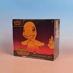 POKEMON OBSIDIAN FLAMES ENGLISH CHARMANDER ELITE TRAINER BOX OVP SEALED - Image 1