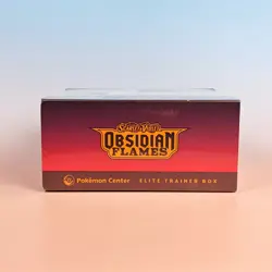 POKEMON OBSIDIAN FLAMES ENGLISH CHARMANDER ELITE TRAINER BOX OVP SEALED - Image 5