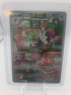 Pokemon TCG Kirlia 212/198 Full Art Holo Illustration Rare, Near Mint Condition - Image 1