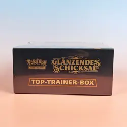 POKEMON GLANZENDES SCHICKSAL SV GERMAN TOP TRAINER BOX EVOLI EEVEE OVP SEALED - Image 5