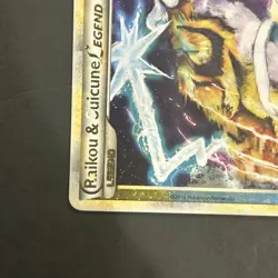 Pokemon Raikou & Suicune Legend Top Half 92/95 LP - Image 5