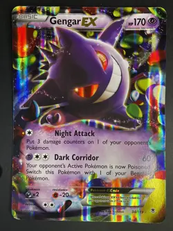 Pokemon - Phantom Forces - Gengar EX 34/119 - Jumbo/Oversized Promo Holo - 2014 - Image 1