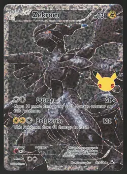 Zekrom 114/114 Pokemon TCG Celebrations Classic Collection NM - Image 1