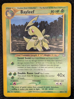 Bayleef 29/111 Neo Genesis Pokemon - Image 1