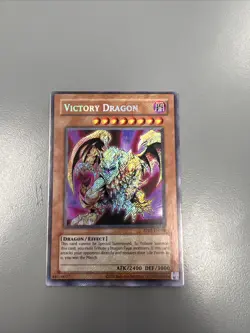 Yu-Gi-Oh! Victory Dragon RP02-EN098 Secret Rare Unlimited Near Mint - Image 1