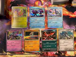 7 Holo Rare Mega Evolution Pokemon TCG Cards Lot1 - Image 1