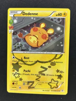 Dedenne RC10/RC32 - Generations Radiant Collection Holo Pokemon Card - NM/LP - Image 1