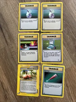 22 Cards 1 is Pokemon Flareon 3/64 Holo Jungle Set No Symbol Error Vintage 1999 - Image 5