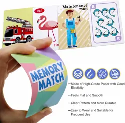 Card Games Old Maid, Go Fish, Slap Jack and Memory Classic - 4 Decks... - Image 4