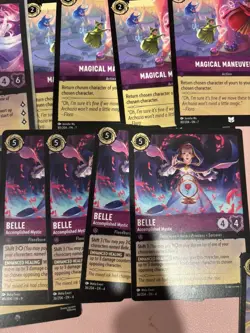 Blue Purple Lorcana deck - 60 cards - tournament ready - very good condition - Image 2