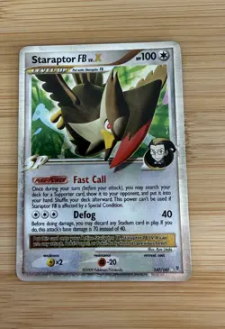 Staraptor FB LV.X Holo Card 147/147 Supreme Victors Series - Image 1