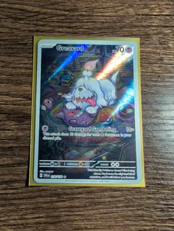 Greavard 214/198 Illustration Rare Card Scarlet & Violet Base Set Pokemon TCG - Image 1