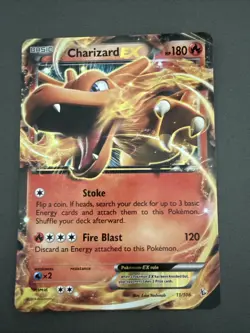 Charizard EX - 11/106 - Pokemon Flashfire XY Ultra Rare Card NM - Image 1